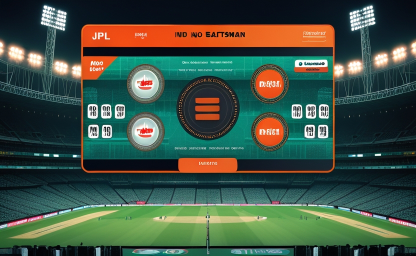 Bảng kèo IPL 2026 với tỉ lệ top batsman và tài xỉu run từng innings