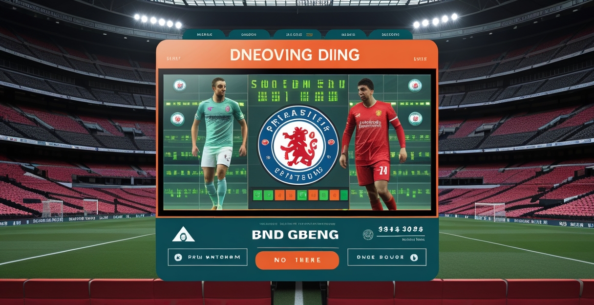 Màn hình live betting bóng đá với odds real-time thay đổi trong trận Premier League